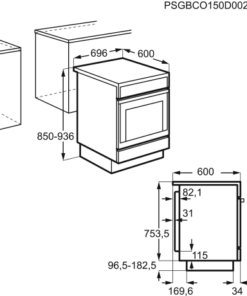 Electrolux - EKC7051BOW 230v