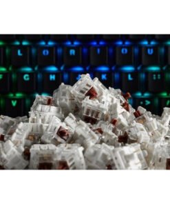 Glorious - Gateron Brown switchar, 120 kpl