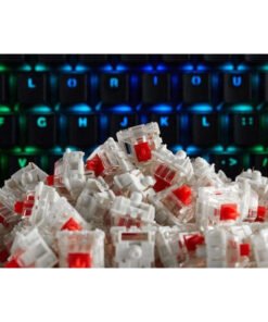 Glorious - Gateron Red switchar, 120 kpl