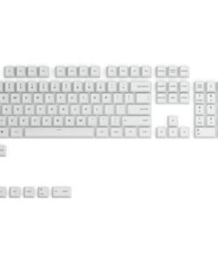 Glorious - GPBT Keycaps tangentuppsättning Arctic White, 115 kpl