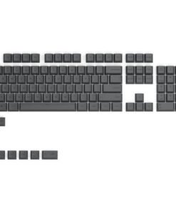 Glorious - GPBT Keycaps tangentuppsättning Black Ash, 115 kpl