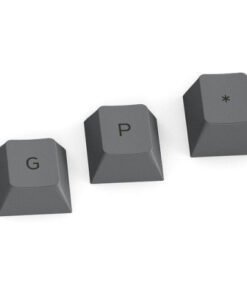 Glorious - GPBT Keycaps tangentuppsättning Black Ash, 115 kpl