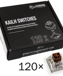 Glorious - Kailh Box Brown switchar, 120 kpl