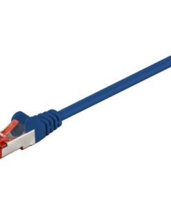 Goobay - CAT6 S/FTP nätverkskabel, 10 m, blå