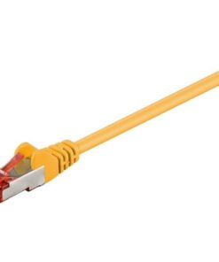 Goobay - CAT6 S/FTP nätverkskabel, 15 m, gul