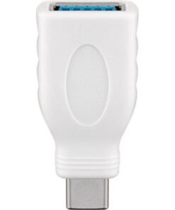 Goobay - USB-A - USB-C 3.0 OTG Adapter, Vit