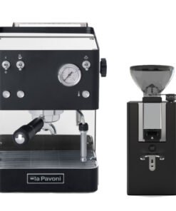 La Pavoni - Casabar svart + kvarn