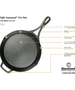 Lodge - Blacklock Triple Seasoned 10.25