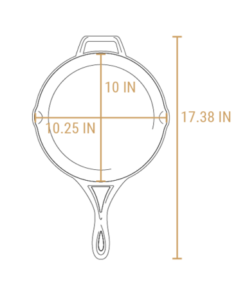 Lodge - Blacklock Triple Seasoned 10.25