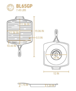 Lodge - Blacklock Triple Seasoned 12