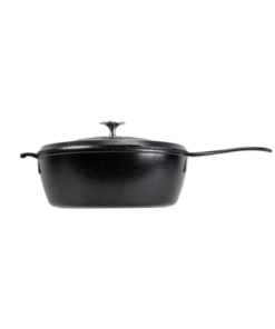 Lodge - Blacklock Triple Seasoned 4 Qt Deep Stekpanna med lock