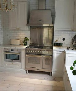 Lofra - Dolcevita induktionsspis 90 cm, Krom/ mässing