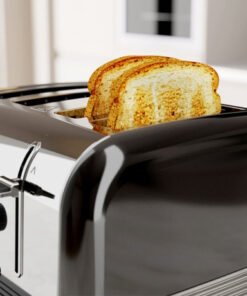Morphy Richards - Brödrost Venture Retro 4 Skivor Svart