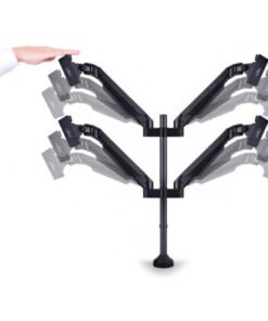 Multibrackets - VESA Gas Lift Arm Quad HD svart