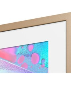 Samsung - VG-SCFA75TKB The Frame 75 tum utbytbar ram, ljusbrun