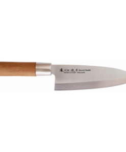Satake - Noushu Masamuke Saku Chrome Deba kockkniv, 16 cm